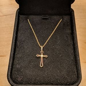 Gold Cross Necklace